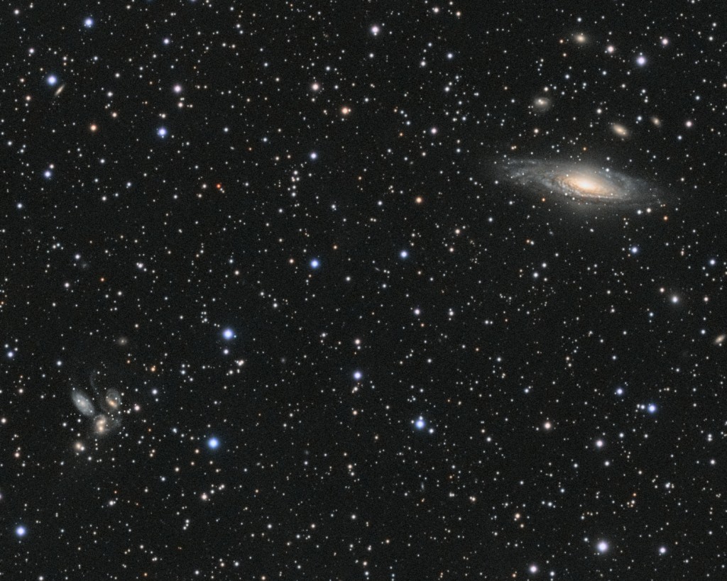 NGC 7331 & Stephan's Quintet Stellarvue SVQ100 Apogee Ascent A694 CCD Atlas EQ-G Mount Baader LRGH Filters SX-OAG w/ Lodestar guider Imaged from Clinton, TN Area